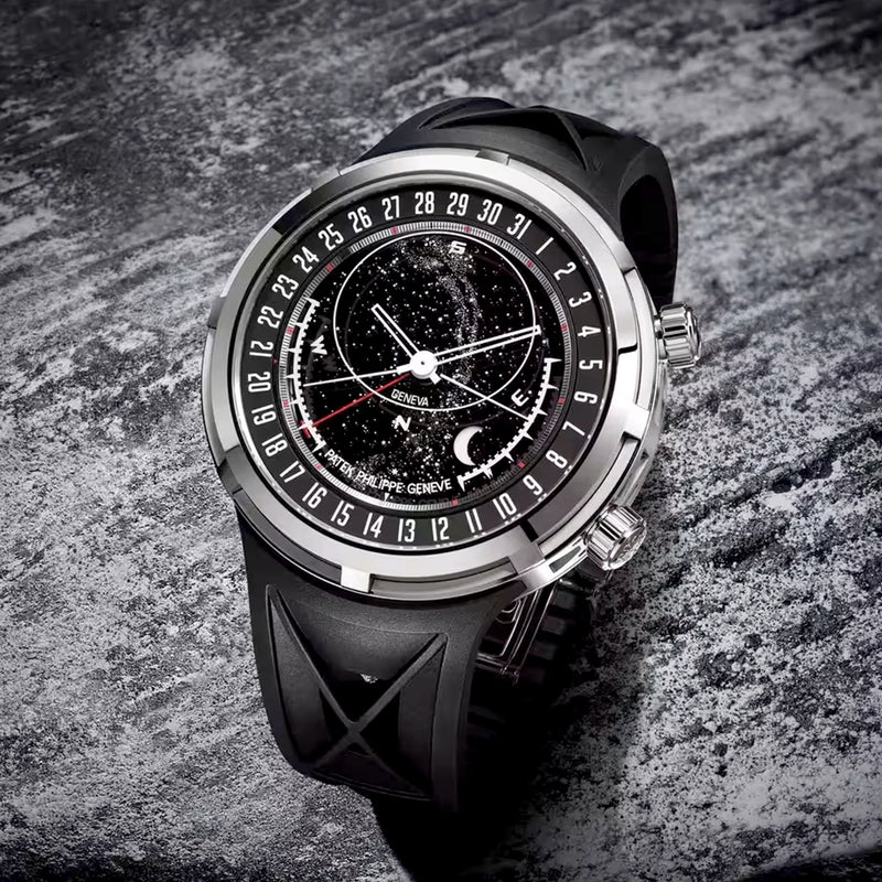 Patek Philippe Grand Complications Celestial 47mm 18ct White Gold Sunrise/Sunset Watch - Berry's Jewellers