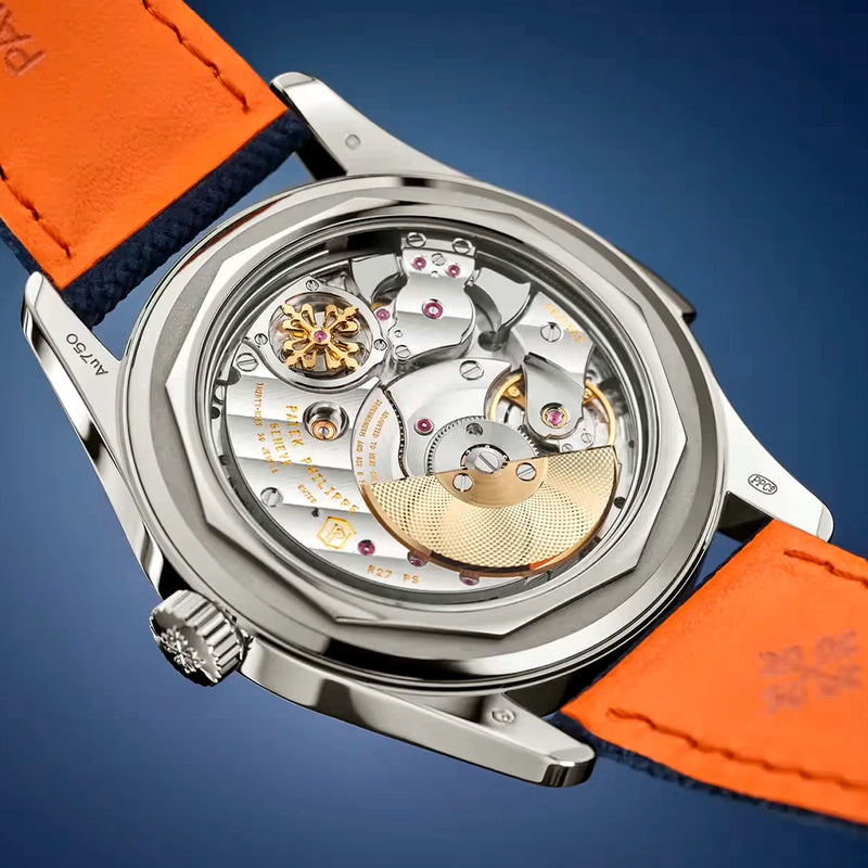 Patek Philippe Grand Complications Minute-Repeater 18ct White Gold Blue Carbon Dial Watch - Berry's Jewellers