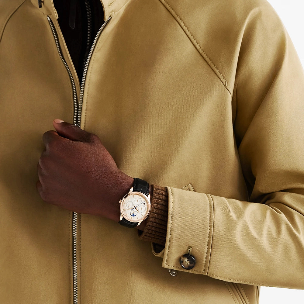 Jaeger-LeCoultre Master Ultra Thin Perpetual Calendar 39mm 18ct Pink Gold Watch - Berry's Jewellers