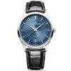 Jaeger-LeCoultre Master Ultra-Thin Date 39mm Blue Dial Mens Automatic Watch - Berry's Jewellers