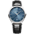 Jaeger-LeCoultre Master Ultra-Thin Date 39mm Blue Dial Mens Automatic Watch - Berry's Jewellers