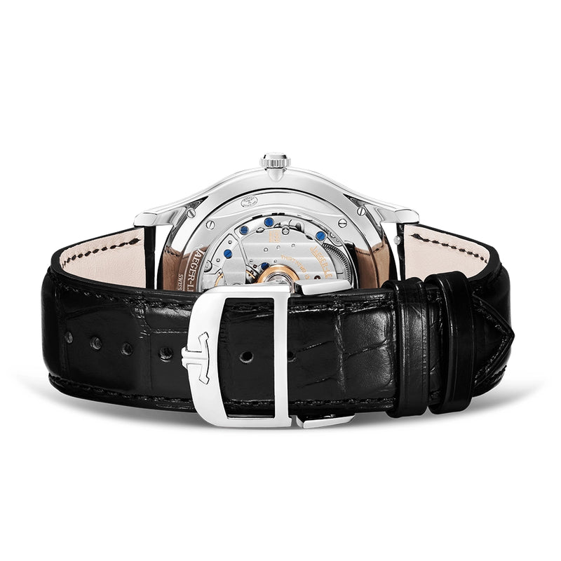 Jaeger-LeCoultre Master Ultra-Thin Date 39mm Blue Dial Mens Automatic Watch - Berry's Jewellers