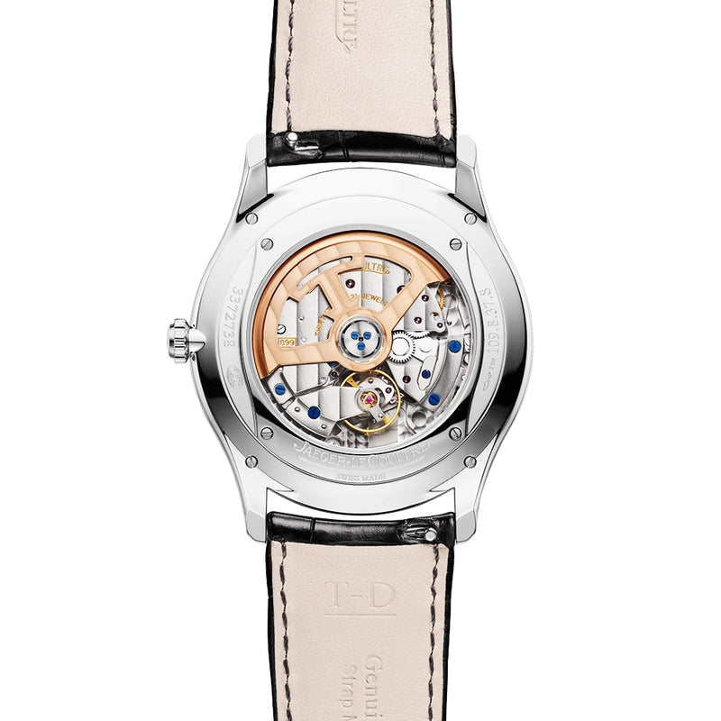 Jaeger-LeCoultre Master Ultra-Thin Date 39mm Blue Dial Mens Automatic Watch - Berry's Jewellers