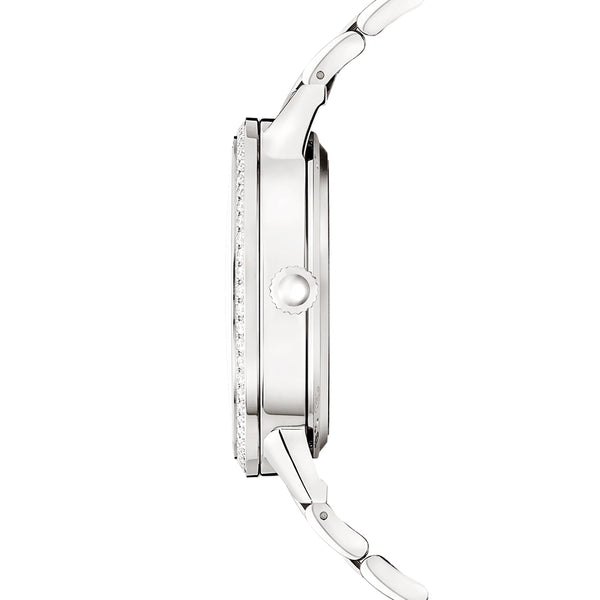 Jaeger-LeCoultre Rendez-Vous Night & Day 29mm Silver Dial Diamond Bezel Bracelet Watch - Berry's Jewellers