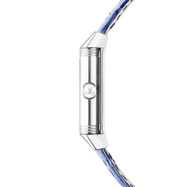 Jaeger-LeCoultre Reverso Classic Origin Monoface Ladies Silver Dial Strap Watch - Berry's Jewellers