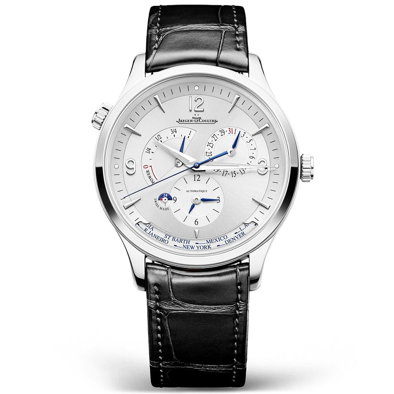 Jaeger-LeCoultre Master Control Geographic Silver Dial 40mm Automatic Watch - Berry's Jewellers