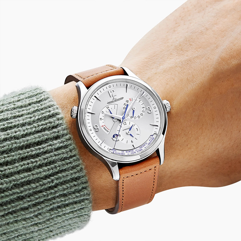 Jaeger-LeCoultre Master Control Geographic Silver Dial 40mm Automatic Watch - Berry's Jewellers