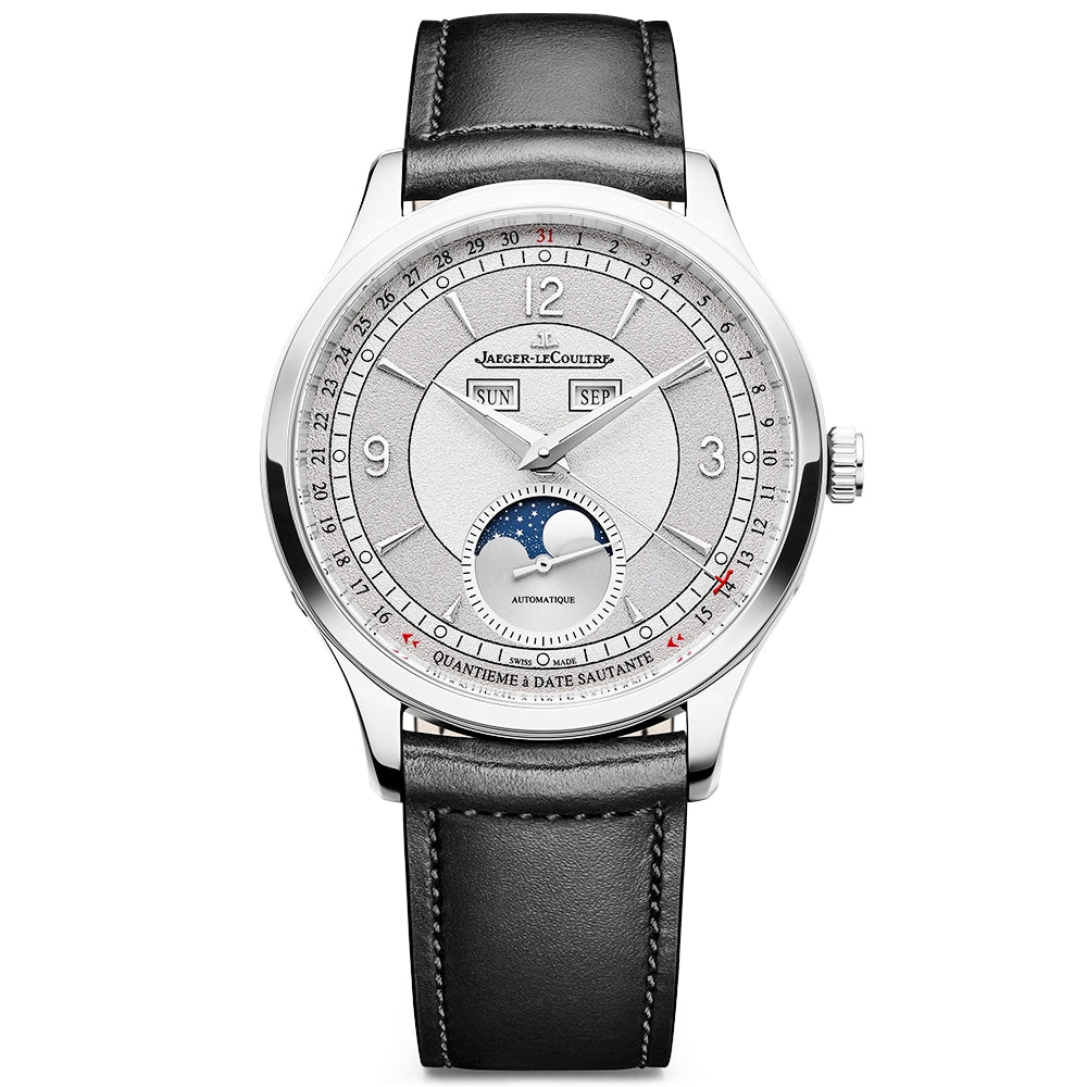 Jaeger-LeCoultre Master Control Calendar Silver Grained Dial Limited Edition Watch - Berry's Jewellers