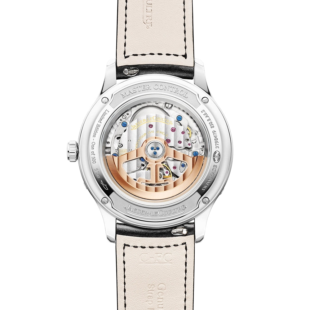 Jaeger-LeCoultre Master Control Calendar Silver Grained Dial Limited Edition Watch - Berry's Jewellers