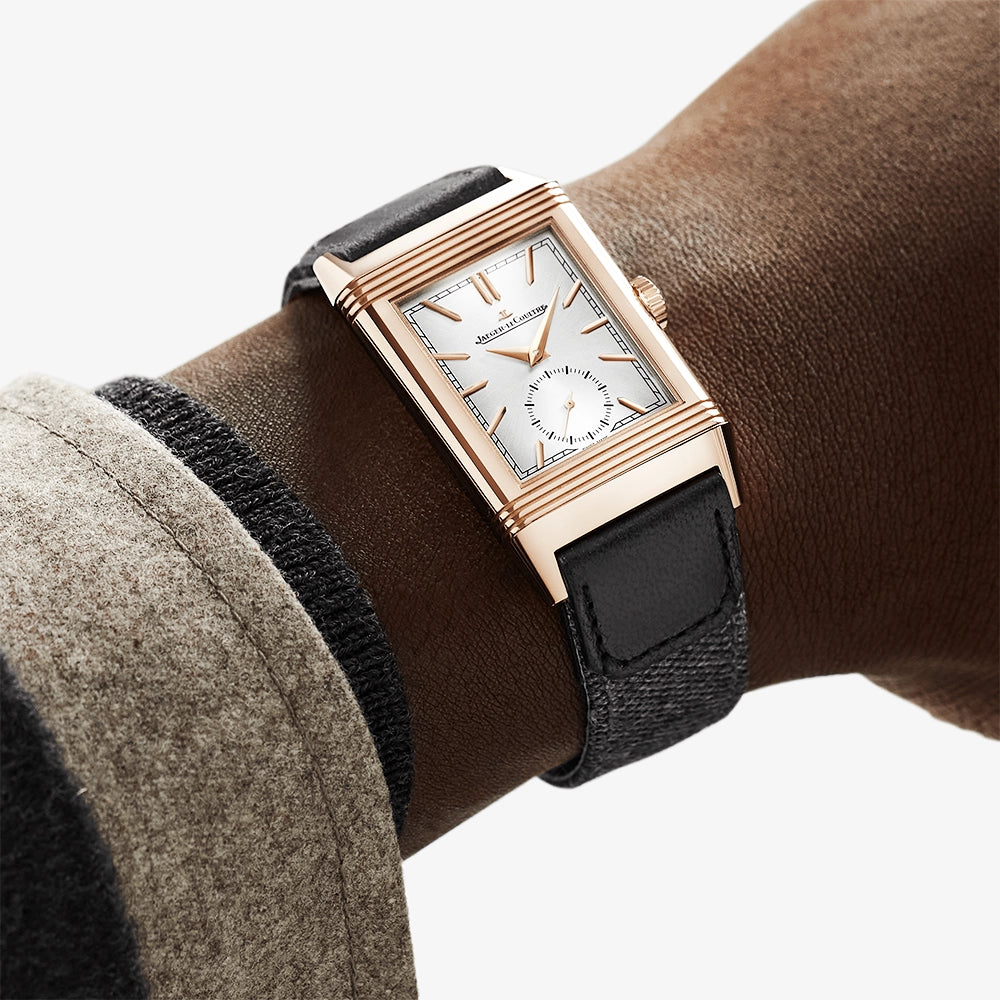 Jaeger-LeCoultre Reverso Tribute Monoface 18ct Pink Gold Small Seconds Watch - Berry's Jewellers