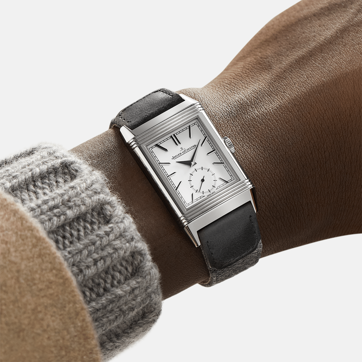 Jaeger-LeCoultre Reverso Tribute Monoface White Dial Boutique Exclusive Watch - Berry's Jewellers