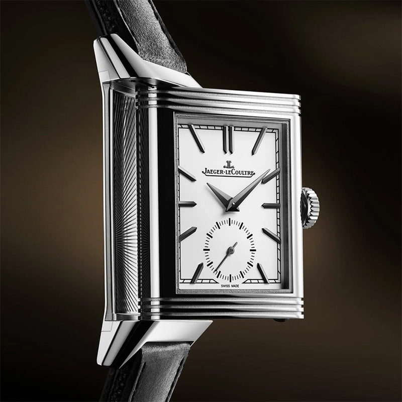 Jaeger-LeCoultre Reverso Tribute Monoface White Dial Boutique Exclusive Watch - Berry's Jewellers