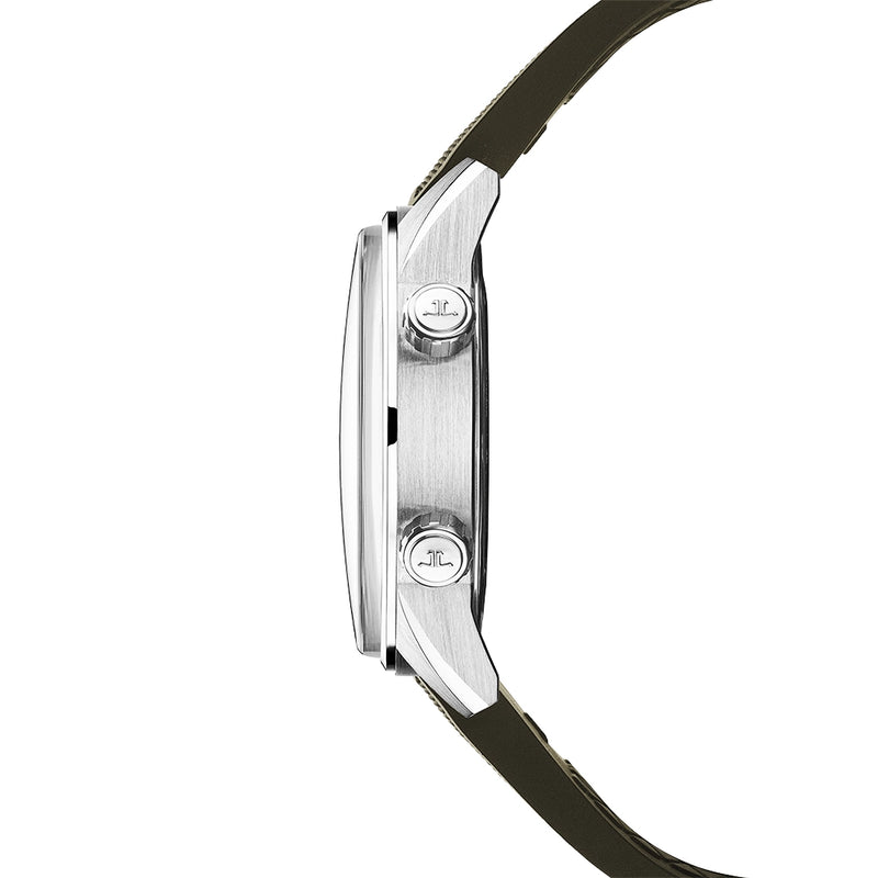 Jaeger-LeCoultre Polaris Date 42mm Green Sunburst Dial Boutique Exclusive Watch - Berry's Jewellers