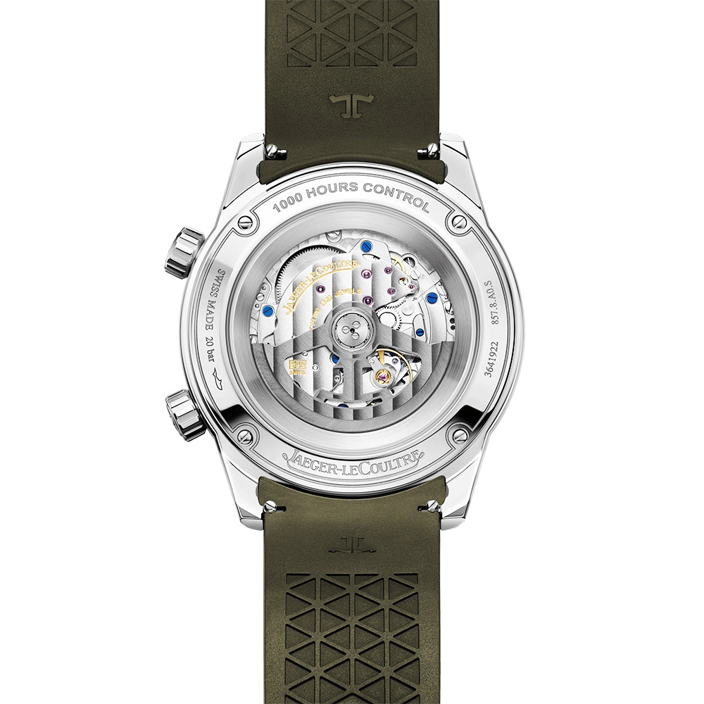 Jaeger-LeCoultre Polaris Date 42mm Green Sunburst Dial Boutique Exclusive Watch - Berry's Jewellers