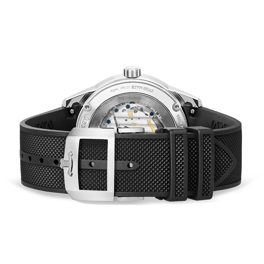 Jaeger-LeCoultre Polaris Geographic 42mm Ocean Grey Dial Mens Automatic Watch - Berry's Jewellers