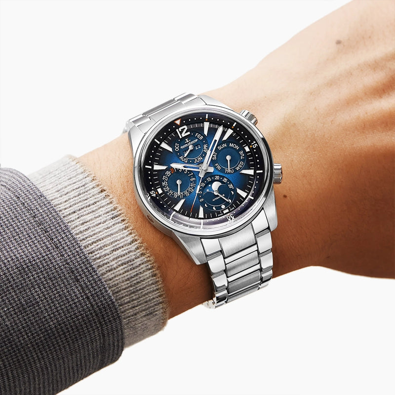 Jaeger-LeCoultre Polaris 42mm Steel Automatic Perpetual Calendar Watch - Berry's Jewellers