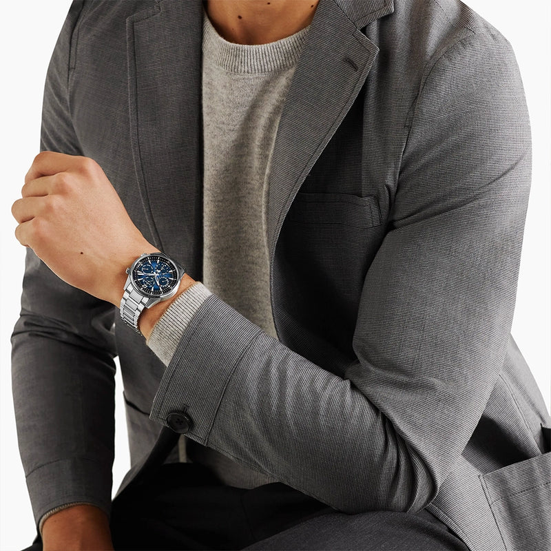 Jaeger-LeCoultre Polaris 42mm Steel Automatic Perpetual Calendar Watch - Berry's Jewellers