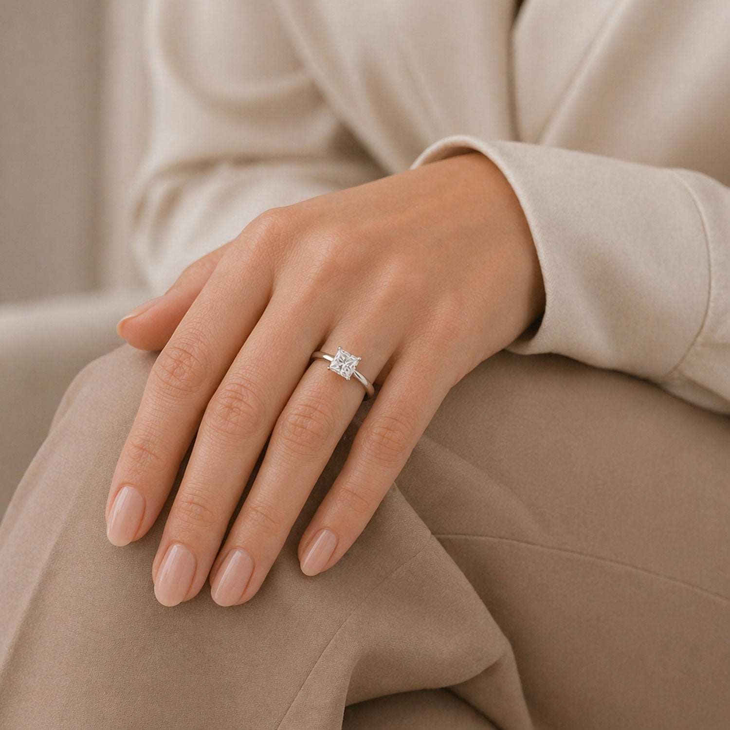 Solitaire Diamond Engagement Rings