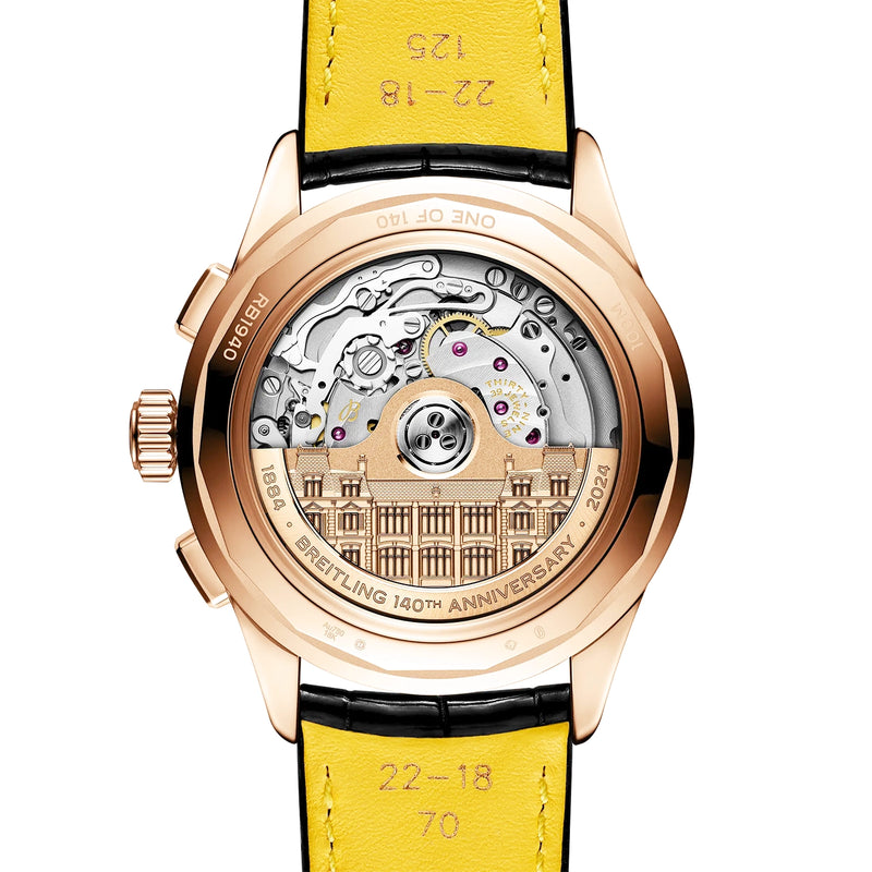 Premier Datora 42mm 140th Anniversary Edition 18ct Red Gold Watch