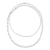 Georg Jensen Reflect Silver Long Necklace - Berry's Jewellers