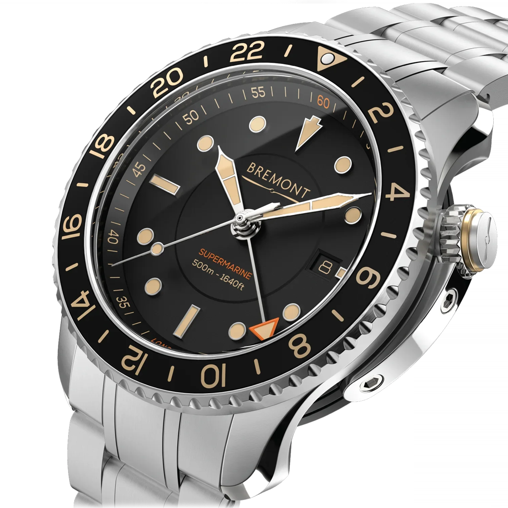 Supermarine S502 43mm Steel Men's Bracelet Watch