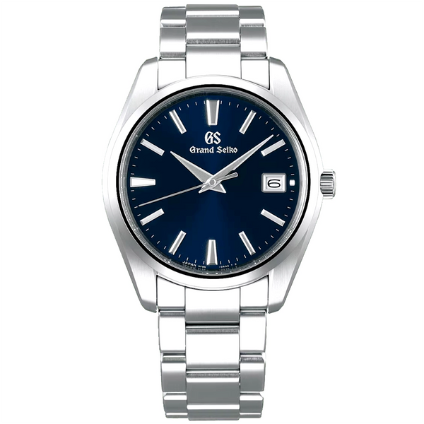 Grand Seiko Heritage 40mm Blue Sunray Dial Mens Bracelet Watch - Berry's Jewellers