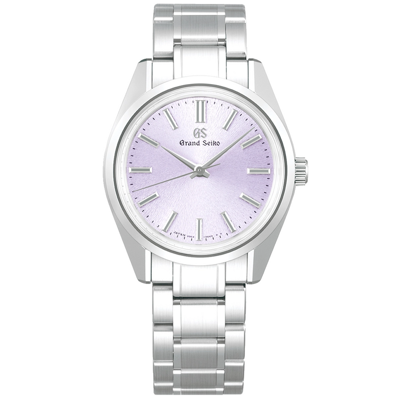 Grand Seiko Heritage 36.5mm 'Purple Kiri' Ladies Manual-Winding Bracelet Watch - Berry's Jewellers