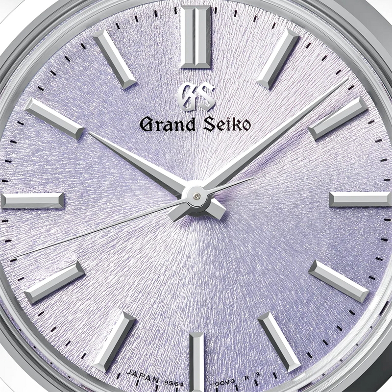Grand Seiko Heritage 36.5mm 'Purple Kiri' Ladies Manual-Winding Bracelet Watch - Berry's Jewellers