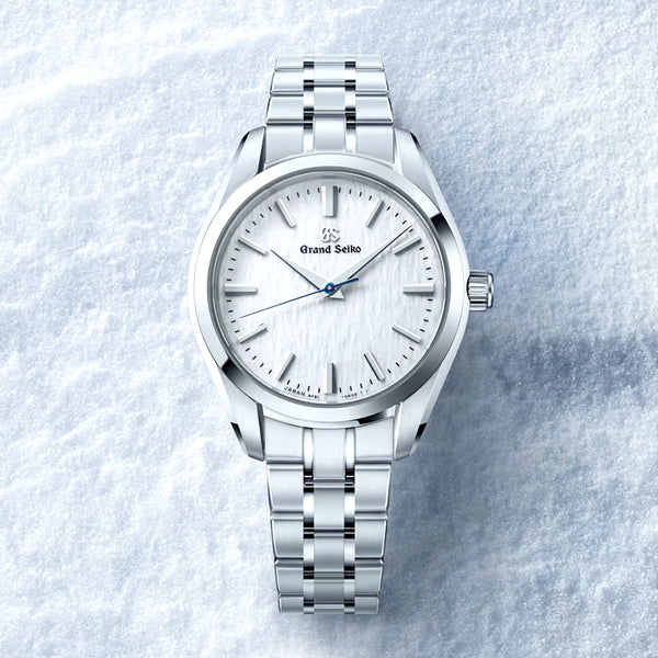 Grand Seiko Heritage 33mm White 'Snowflake Compact' Ladies Bracelet Watch - Berry's Jewellers