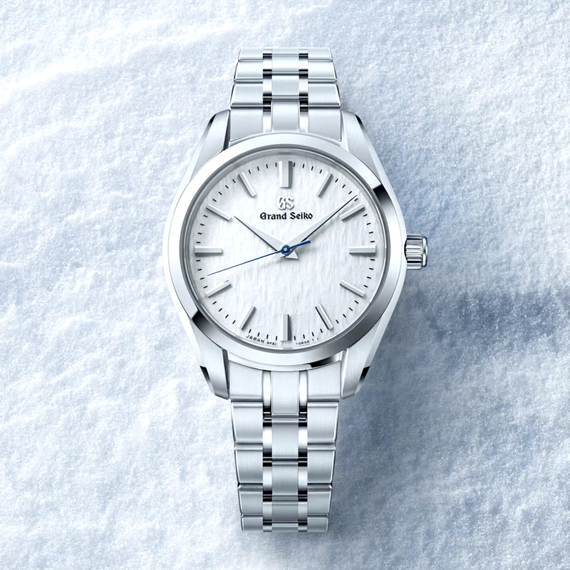 Grand Seiko Heritage 33mm White 'Snowflake Compact' Ladies Bracelet Watch - Berry's Jewellers