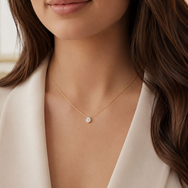 Berry's 18ct Yellow Gold Oval Cut Diamond 0