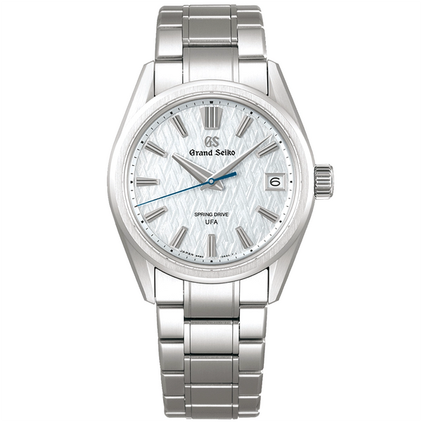 Grand Seiko Evolution 9 'Ice Forest' UFA Spring-Drive Mens Bracelet Watch - Berry's Jewellers