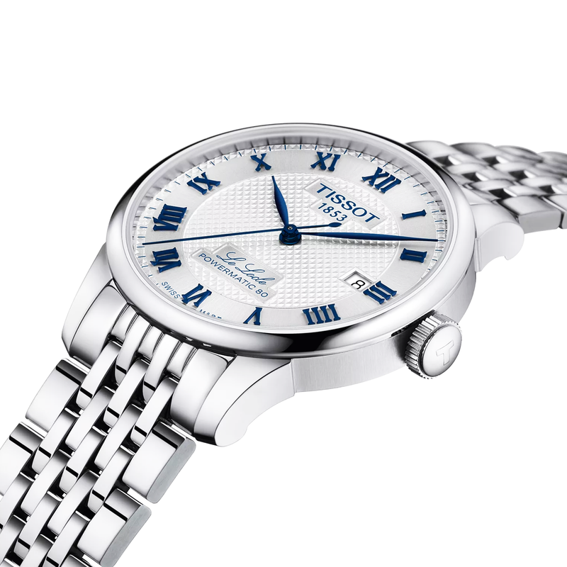 Tissot Le Locle 39mm Silver Dial Bracelet & Complimentary Strap Automatic Watch - Berry's Jewellers