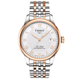 Tissot Le Locle 39.3mm Silver Dial Two-Tone Bracelet Mens Automatic Watch - Berry's Jewellers