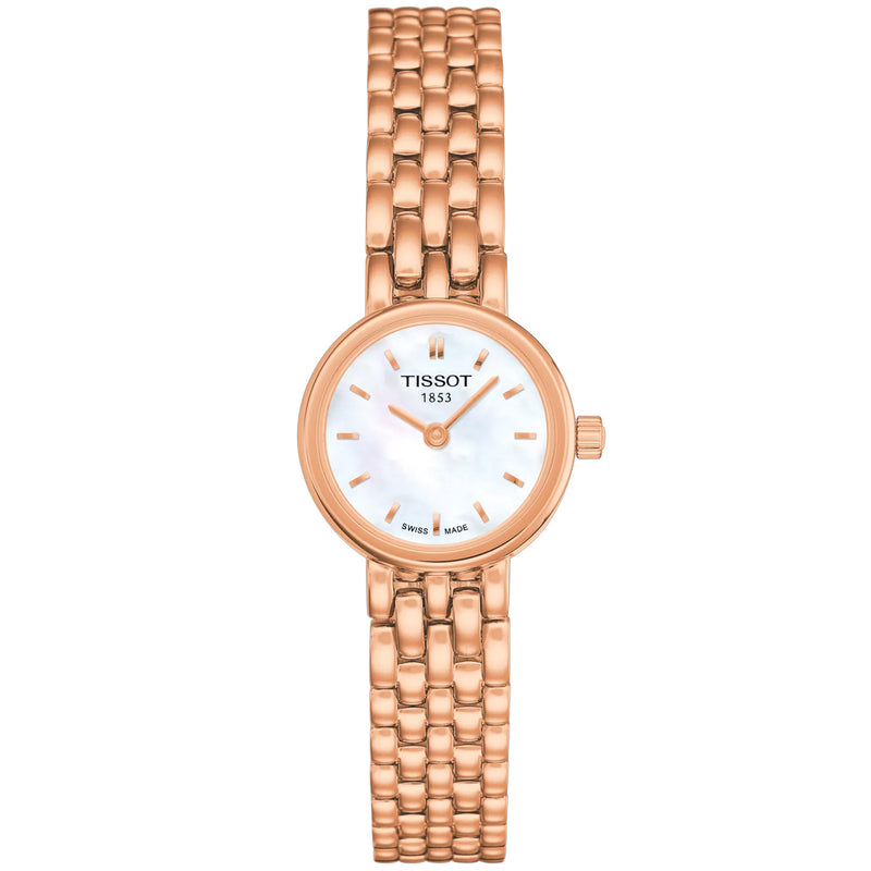 Lovely 19.5mm Rose Gold PVD Quartz Ladies Bracelet Watch