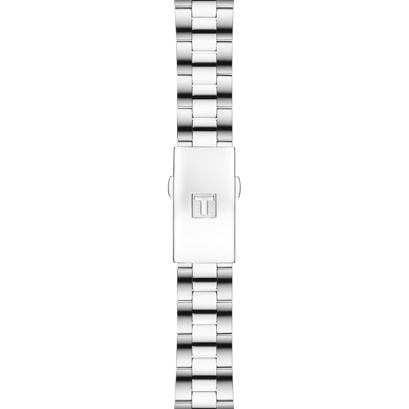 Tissot PRC 100 Sport Chic 36mm Blue Dial Steel Bracelet Watch - Berry's Jewellers