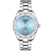 Tissot PRC 100 Sport Chic 36mm Blue Dial Steel Bracelet Watch - Berry's Jewellers