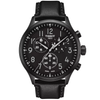 Chrono XL 45mm Black Dial Black PVD Black Strap Men Watch