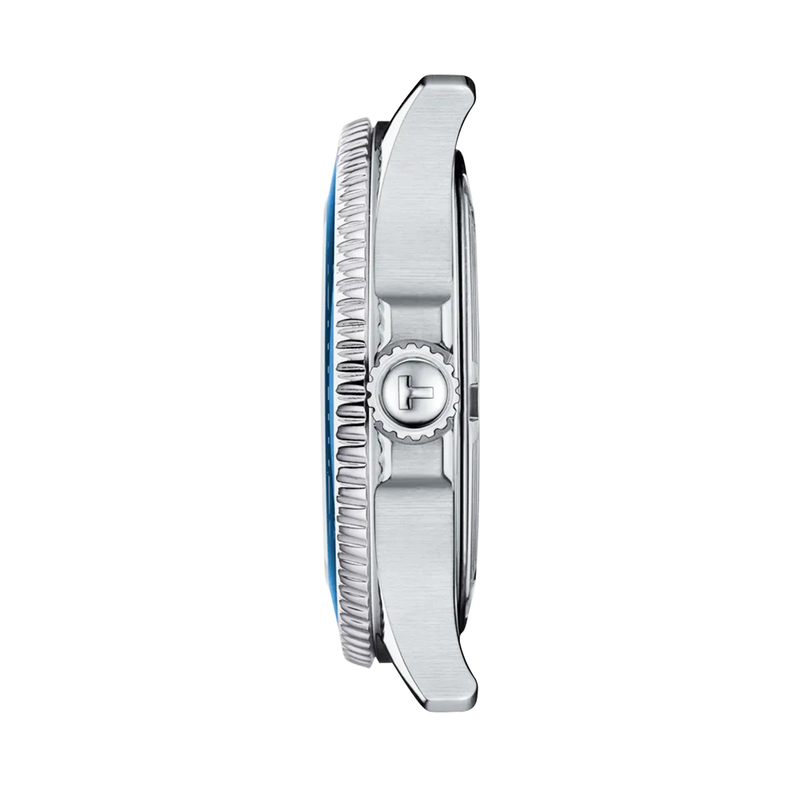 Tissot Seastar 36mm Blue Dial Steel Bracelet Watch - Berry's Jewellers