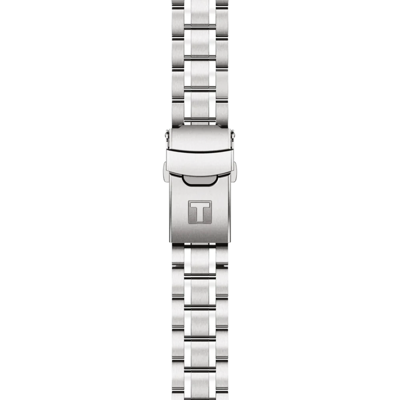 Seastar 1000 38mm Grey Gradient Dial White Bezel Chronograph Watch