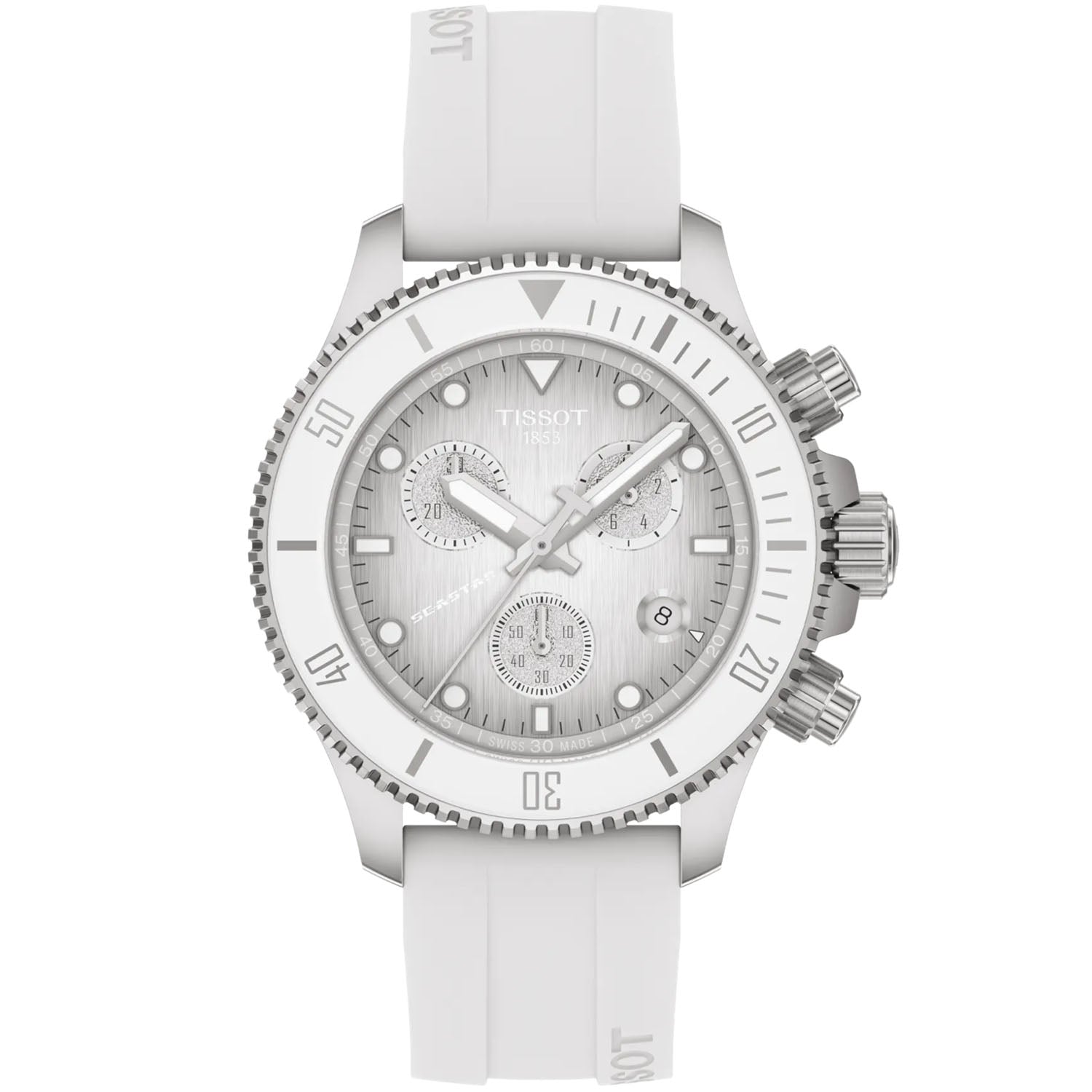 Tissot Seastar 1000 Quartz Chronograph 38mm Strap Watch - Berry's Jewellers