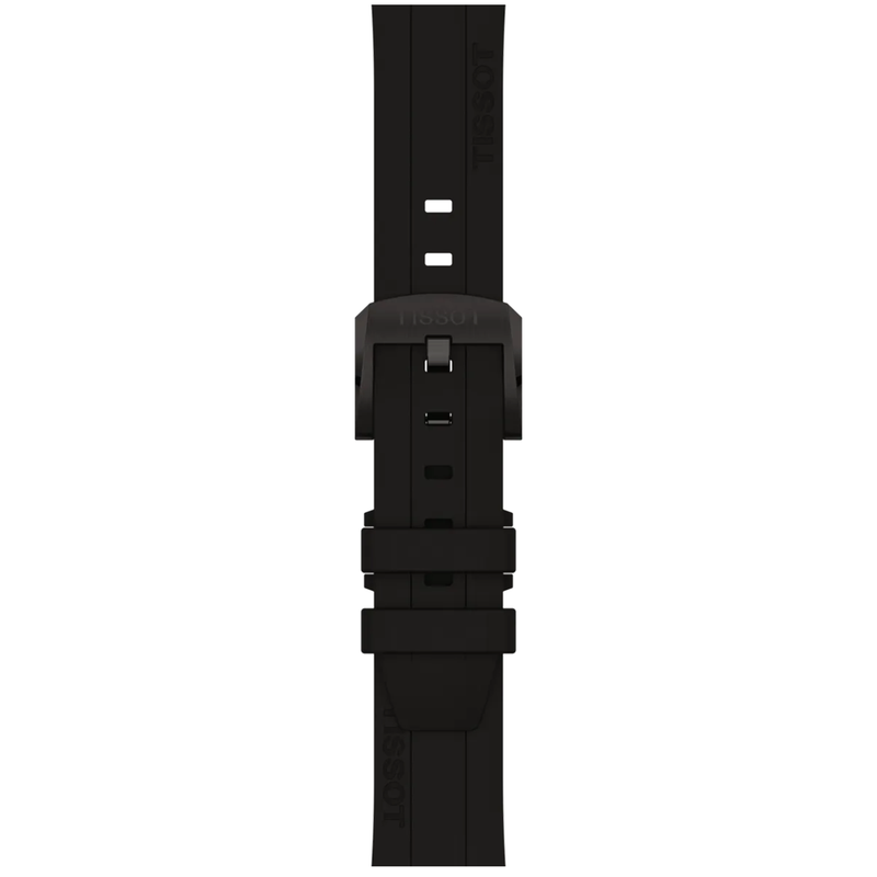 Tissot Seastar 1000 38mm Steel Black PVD Chronograph Strap Watch - Berry's Jewellers