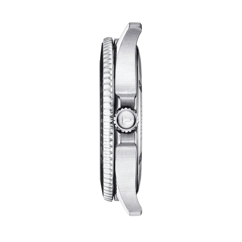 Tissot Seastar 1000 40mm Black Dial Steel Bracelet Mens Watch - Berry's Jewellers