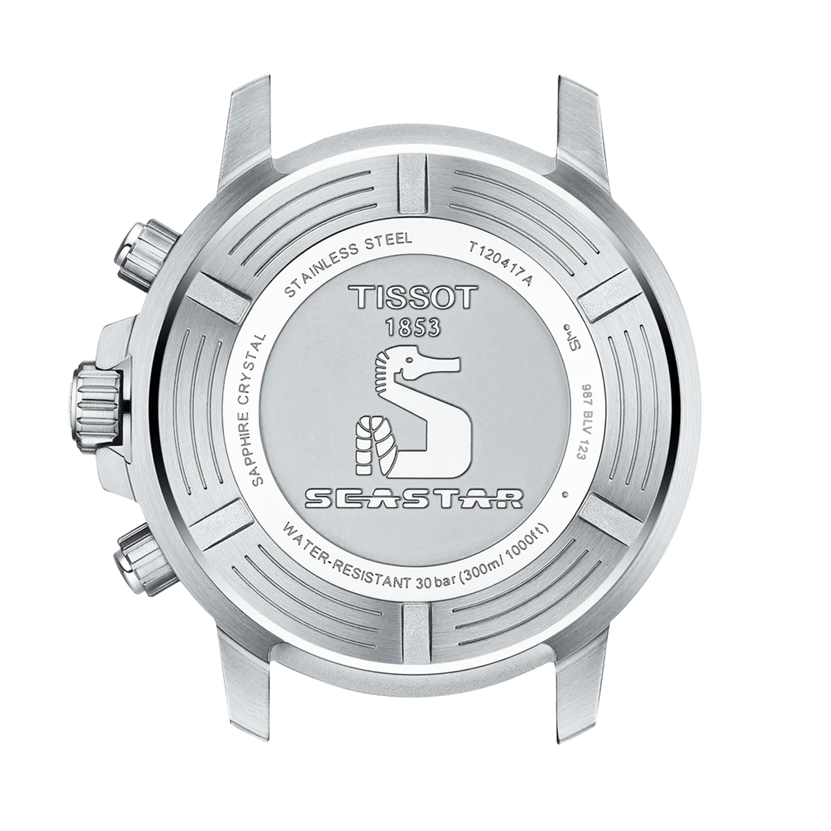 Tissot Tissot Seastar 1000 45mm Blue Dial Chronograph Watch - Berry's Jewellers