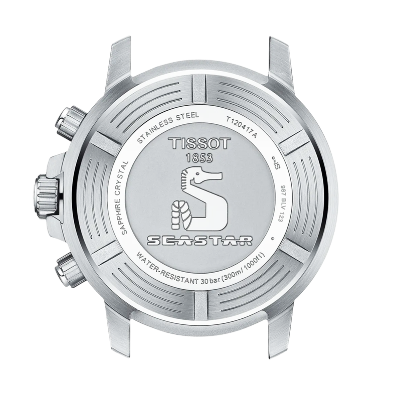 Tissot Tissot Seastar 1000 45mm Blue Dial Chronograph Watch - Berry's Jewellers