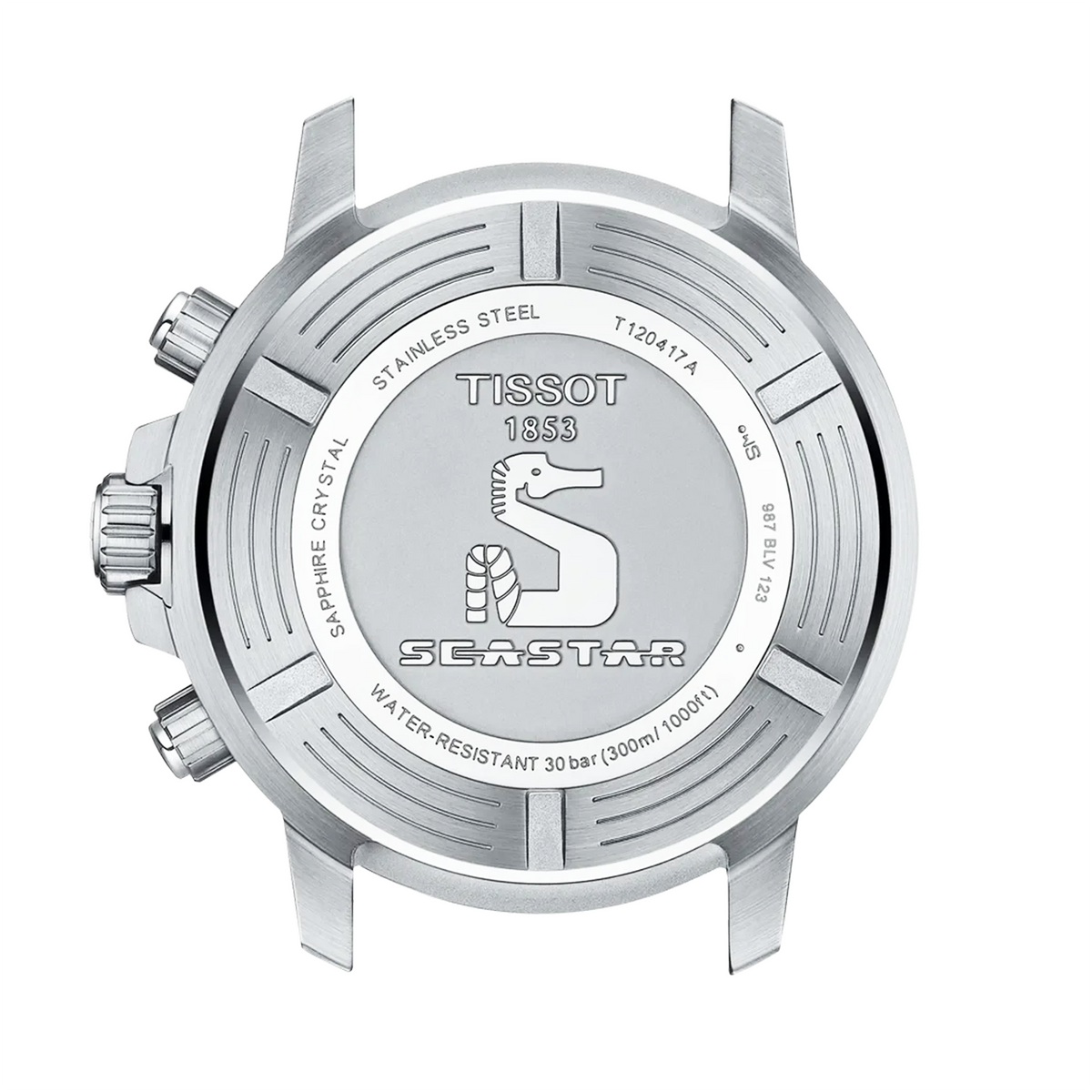 Seastar 1000 45mm Green-Black Gradient Dial Chronograph Watch