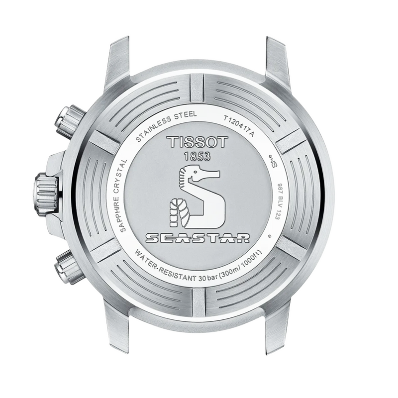 Seastar 1000 45mm Green-Black Gradient Dial Chronograph Watch