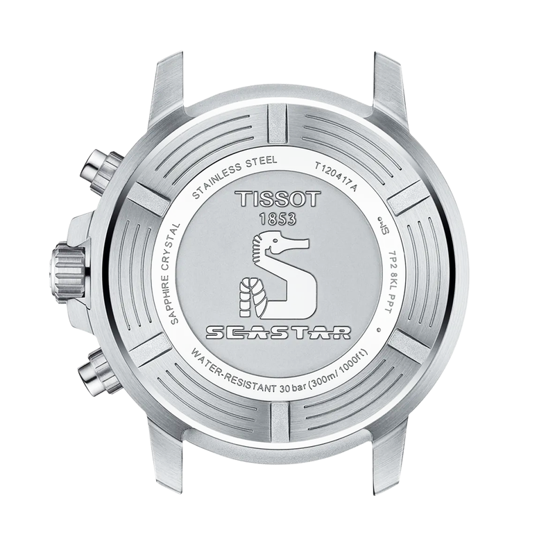 Tissot Seastar 1000 46mm Grey Dial Chronograph Mens Watch - Berry's Jewellers