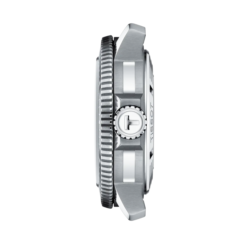 Tissot Seastar 2000 46mm Blue-Black Gradient Dial Bracelet Mens Automatic Watch - Berry's Jewellers
