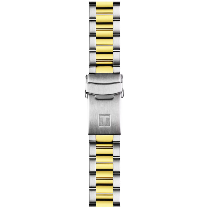 Tissot Seastar 1000 40mm Grey-Black Gradient Dial Two-Tone Bracelet Mens Automatic Watch - Berry's Jewellers